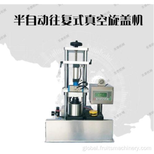 Wine Filling Line Processing Line Customizable Semi-automatic Vacuum Capping Machine Factory